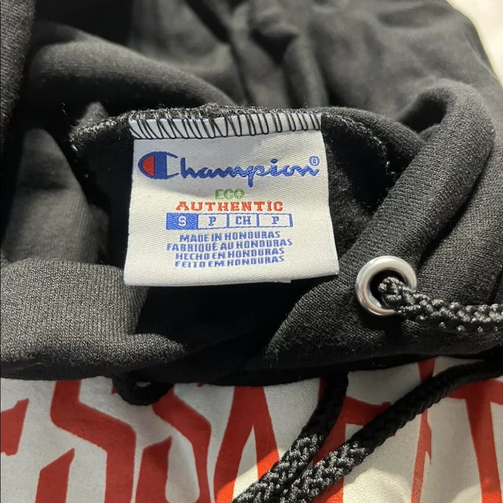 Lil Pump Esskeetit Champion Hoodie Size Small - Picture 2 of 3